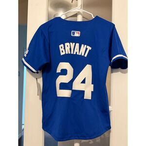 Nike Los Angeles Dodgers Kobe Bryant #24 Jersey Women’s Large Blue MLB NWT